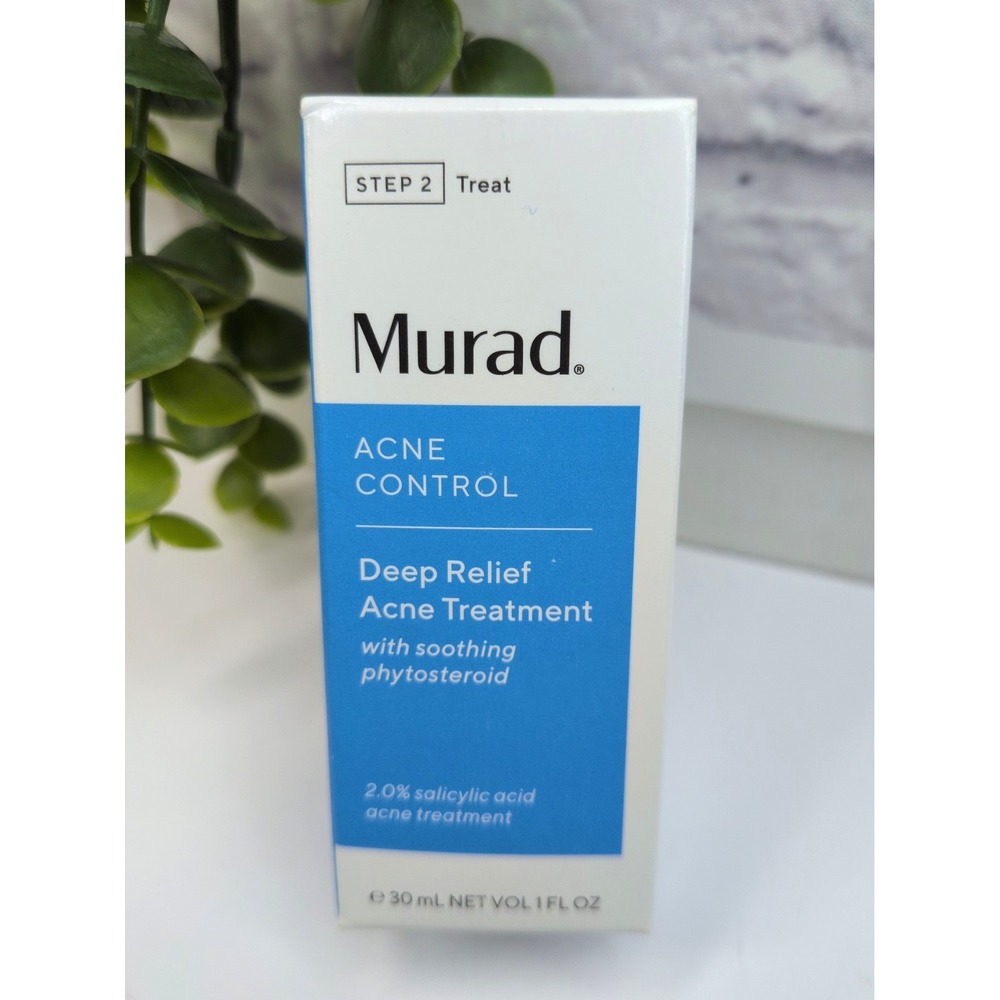 NEW🌿Murad Acne Control Deep Relief Acne Treatment Serum 2% Salicylic Acid 1oz